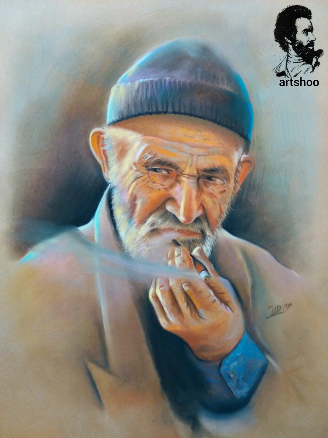 نقاشی پاستل